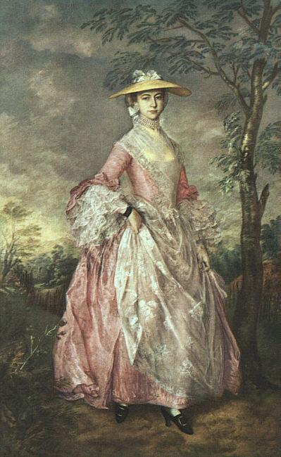 Thomas Gainsborough Mary, Countess Howe Sweden oil painting art